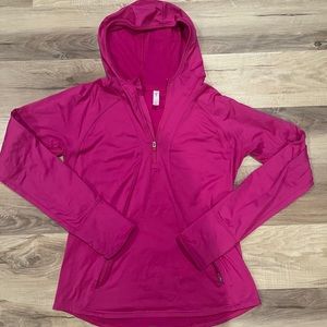 Gapfit pink quarter zip